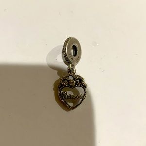 Pandora Princess Dangle Charm Retired